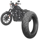 Pneu Moto Harley Iron 883 Technic Aro 16 150/80-16 77h Traseiro Iron