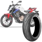 Pneu Moto Honda Cb500f Technic Aro 17 160/60-17 69v Traseiro Stroker