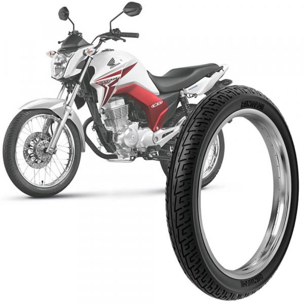 Pneu Moto Honda Cg Titan Rinaldi Aro 18 2.75-18 42P Dianteiro Bs32
