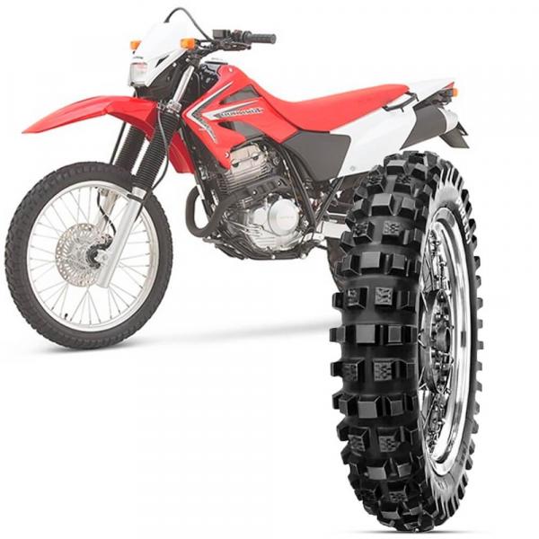 Pneu Moto Honda XR 250 Pirelli Aro 18 120/100-18 Mt16 Traseiro Garacross