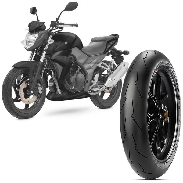 Pneu Moto Next Pirelli Aro 17 120/70-17 58w Dianteiro Diablo Supercosa SP