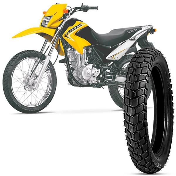 Pneu Moto Nxr 125 Bros Levorin Aro 17 110/90-17 60p Traseiro Duna Evo