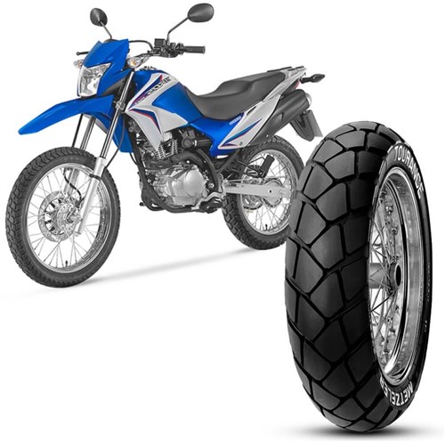 Pneu Moto Nxr 150 Bros Metzeler Aro 17 110/90-17 60P Traseiro Tourance