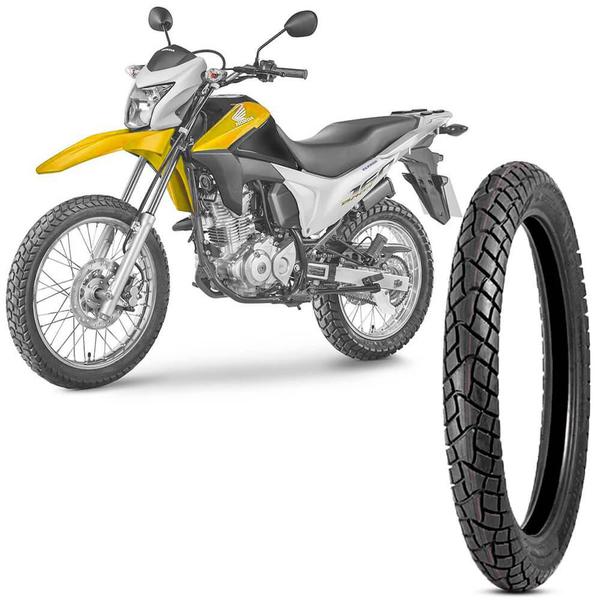 Pneu Moto Nxr 160 Bros Levorin Aro 19 90/90-19 52p Dianteiro Dual Sport