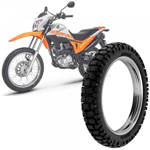 Pneu Moto Nxr Bros Rinaldi Aro 17 110/90-17 60p Traseiro RT36