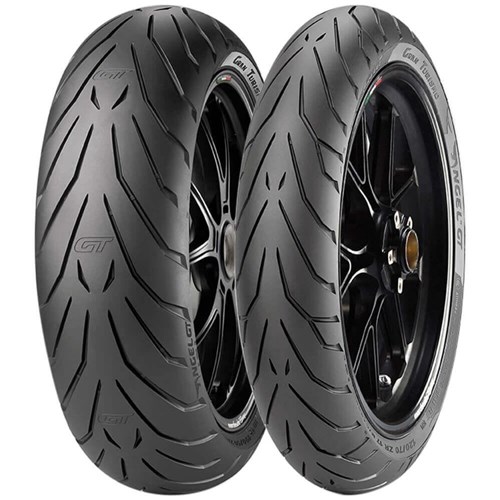 2 Pneu Moto Pirelli 180/55R17 73W 120/70R17 58W Angel Gt