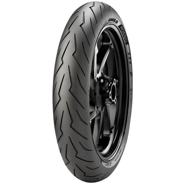 Pneu Moto Pirelli Aro 17 120/70r17 58w Dianteiro Diablo Rosso 3