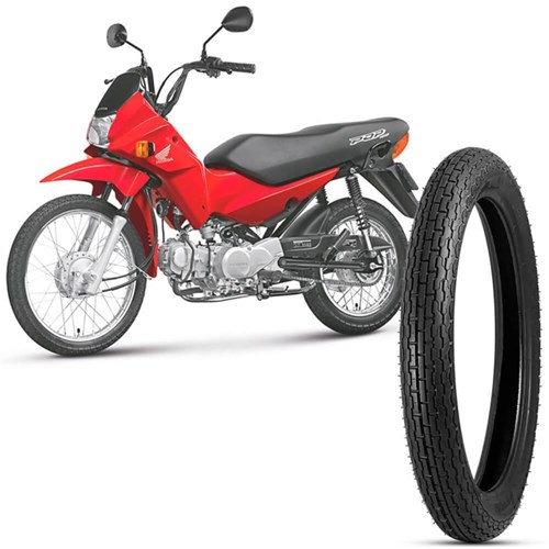 Pneu Moto Pop 100 Levorin Aro 2.50-17 43P Dianteiro Traseiro Dakar Evo