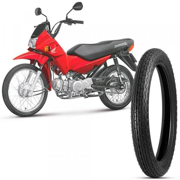 Pneu Moto Pop 100 Levorin Aro 2.50-17 43P Dianteiro Traseiro Dakar Evo