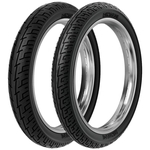 2 Pneu Moto Rinaldi 90/90-18 57p 2.75-18 42p BS32