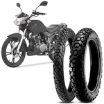 2 Pneu Moto Riva 150 Levorin Aro 18 80/100-18 47P M/C 90/90-18 57P M/C Dingo Evo