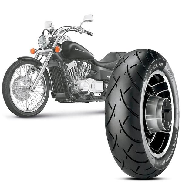 Pneu Moto Shadow 750 Metzeler Aro 15 170/80-15 77h Traseiro me 888 Marathon Ultra