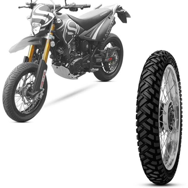 Pneu Moto STX 200 Metzeler Aro 21 90/90-21 54s Dianteiro Enduro 3