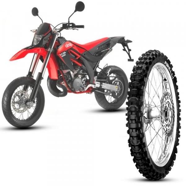 Pneu Moto SX 125 Pirelli Aro 21 80/100-21 51R Dianteiro Scorpion XC Mid Hard