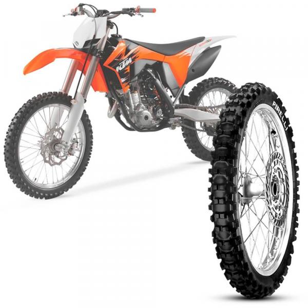 Pneu Moto SX-F 250 Pirelli Aro 21 80/100-21 51R Dianteiro Scorpion XC Mid Hard