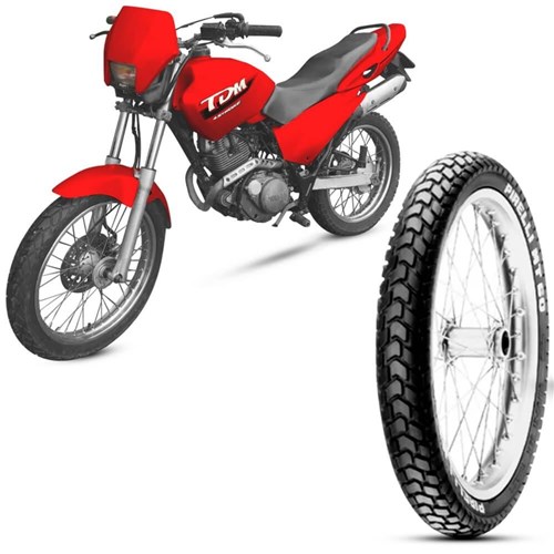 Pneu Moto Tdm 225 Pirelli Aro 19 90/90-19 52P Dianteiro Mt60