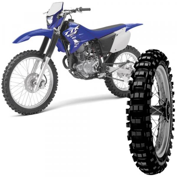 Pneu Moto TT-R 230 Metzeler Aro 18 100/100-18 59M NHS Traseiro MC4