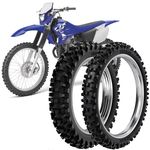 2 Pneu Moto Tt-r 230 Rinaldi 100/100-18 59m 80/100-21 51m Rw33