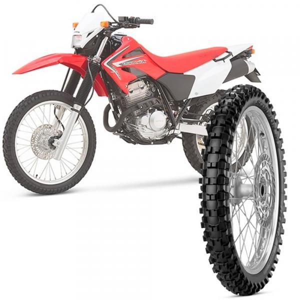 Pneu Moto Xr 250 Pirelli Aro 21 80/100-21 51m Dianteiro Scorpion MX Extra X