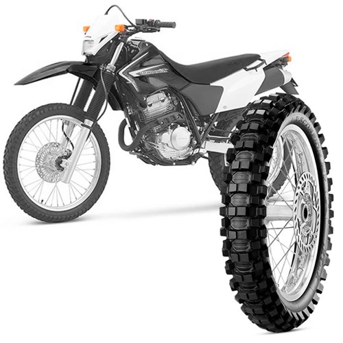 Pneu Moto Xr 250 Pirelli Aro 18 120/100-18 68M Traseiro Scorpion Mx Extra X