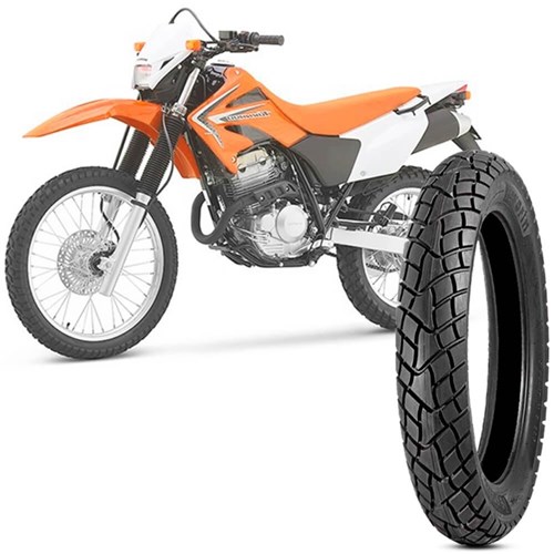 Pneu Moto Xr 250 Tornado Levorin Aro 18 120/80-18 62S Traseiro Dual Sport