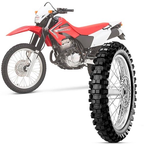 Pneu Moto Xr 250 Tornado Pirelli Aro 18 120/100-18 68M Traseiro Scorpion Mx Extra X