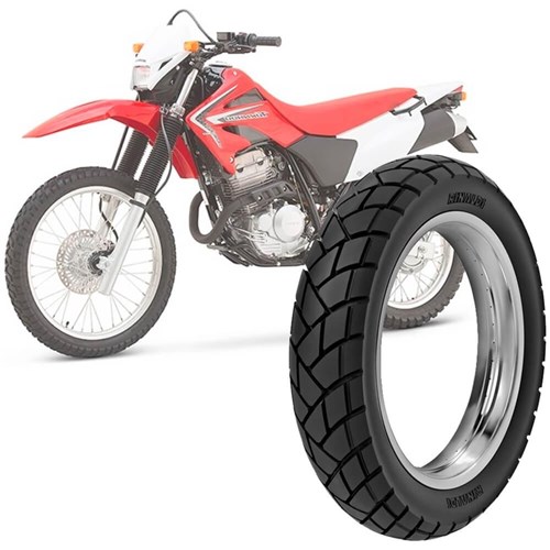 Pneu Moto Xr 250 Tornado Rinaldi Aro 18 120/80-18 62S Traseiro R34