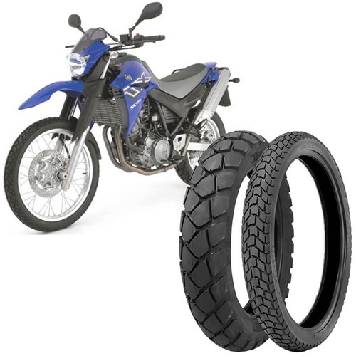 2 Pneu Moto Xt 660R Technic 130/80-17 65S 90/90-21 54S T&C