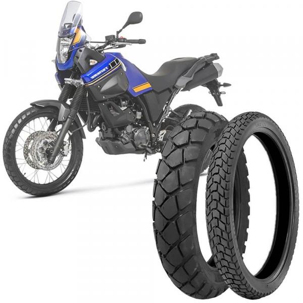 2 Pneu Moto XT 660Z Tenere Technic 130/80-17 65s 90/90-21 54s TC