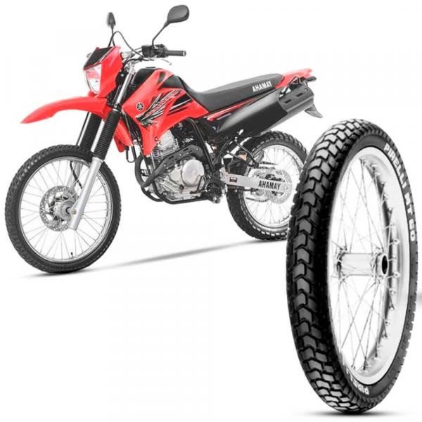 Pneu Moto Xtz 250 Lander Pirelli Aro 21 90/90-21 54s Dianteiro Mt60