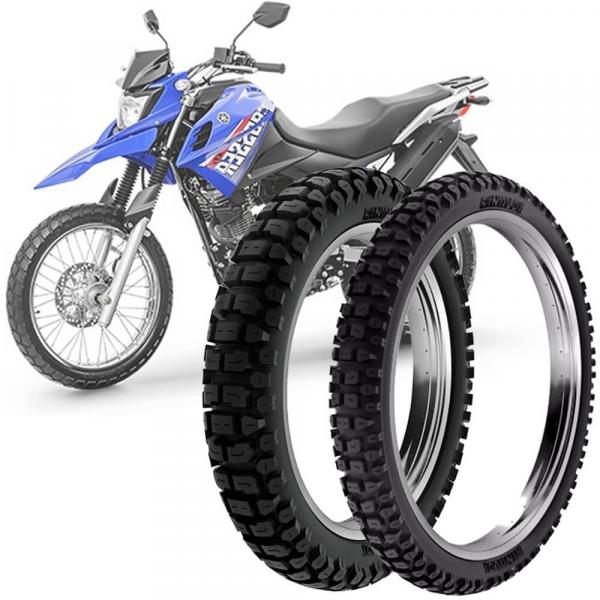 2 Pneu Moto Xtz Crosser Rinaldi 110/90-17 60p 90/90-19 52p RT36