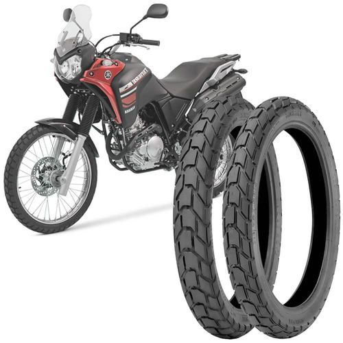 2 Pneu Moto Xtz Tenere Technic 120/80-18 62s 90/90-21 54s T&c