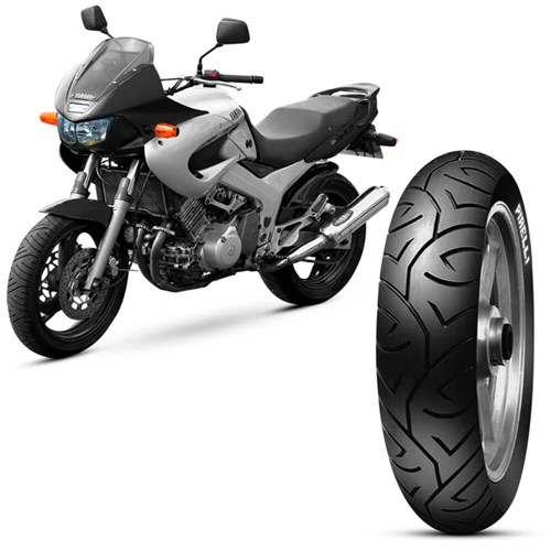 Pneu Moto Yamaha Tdm 850 Pirelli Aro 17 150/70-17 69H Tl Traseiro Sport Demon