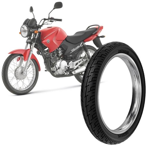 Pneu Moto Yamaha Ybr Rinaldi Aro 18 90/90-18 57P Traseiro Bs32