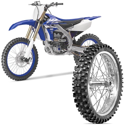 Pneu Moto Yamaha Yz 450F Pirelli Aro 21 80/100-21 51M Dianteiro Scorpion Mx32 Mid Soft