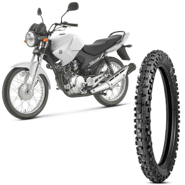 Pneu Moto YBR 125 Factor Levorin Aro 18 2.75-18 Nhs Dianteiro Raptor