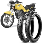 2 Pneu Moto Yes 125 Levorin Aro 18 90/90-18 57p 2.75-18 48p Street Runner