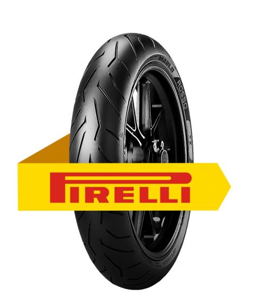 Pneu Motocicleta 100/80r17m/ctl 52h(r) Diablo Rosso Ii Dianteiro - Pirelli