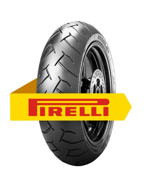 Pneu Motocicleta 100/90-14m/c Reinftl 57p Diablo Scooter Traseiro - Pirelli