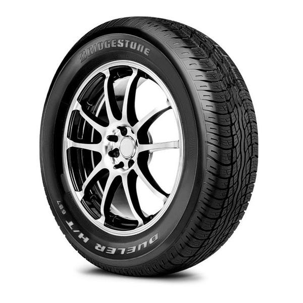 Pneu para Caminhonete Aro R17 Bridgestone, 225/65R17, Dueler, H/T687