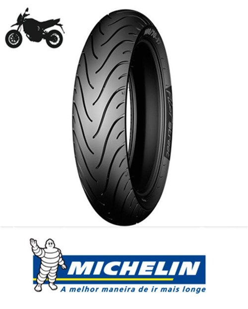 Pneu para Moto Michelin Pilot Street Dianteiro/Traseiro 110/80 14 (59P)