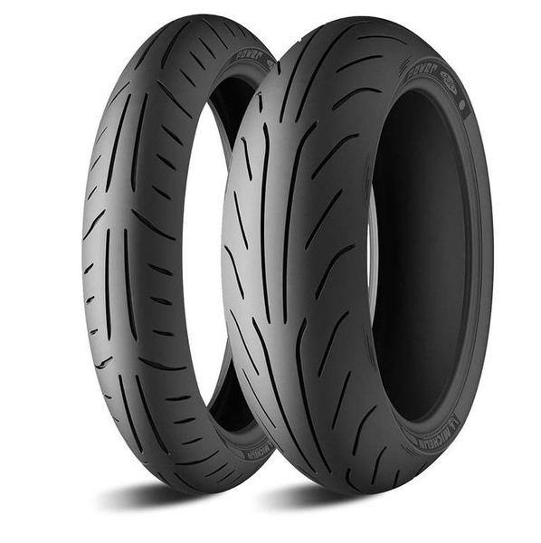 PNEU PARA MOTO MICHELIN POWER PURE SC Dianteiro/Traseiro 130/60 13 (53P)