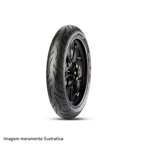 Pneu Pirelli 110/70r17 M/c Tl 54h Diablo Rosso Ii Dianteiro