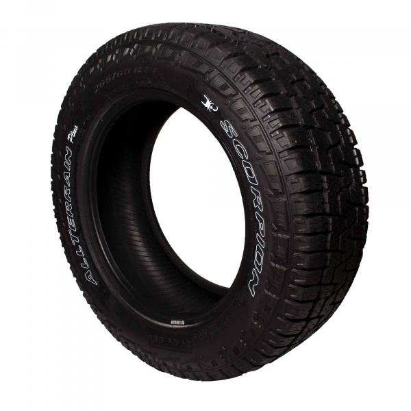 Pneu Pirelli Aro 18 265/60R18 110H Scorpion All Terrain - Letra Branca