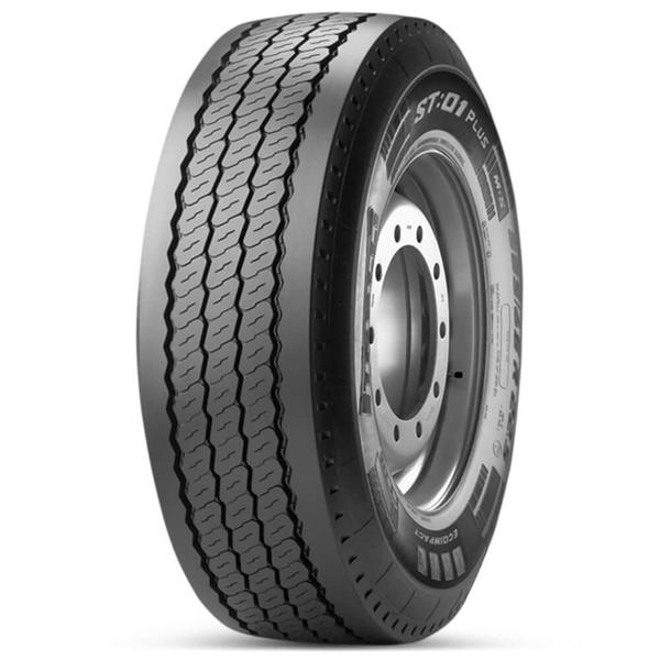 Pneu Pirelli Aro 22.5 385/65r22.5 160k/158l St 01 Plus Liso Rodoviário