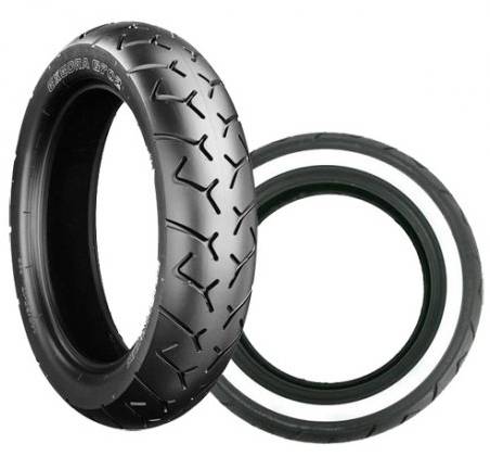 Pneu Traseiro Bridgestone G702ar 150-90-15 74h Faixa Branca - Boulevard 1500 / Royal Star