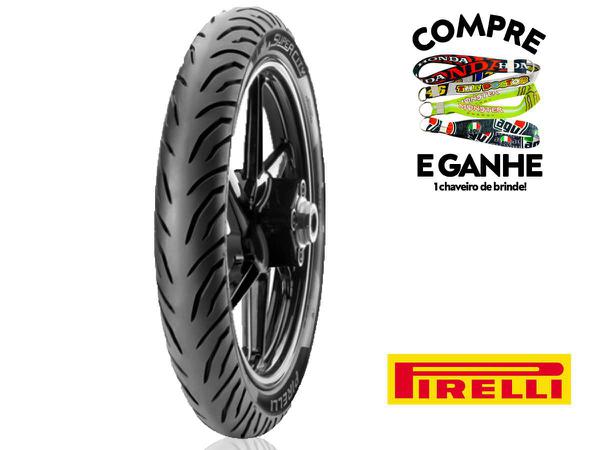 Pneu Traseiro Dafra Apache Rtr 150 100-80-18(mais Largo) Super City Pirelli 53p Tl(sem Câmara)