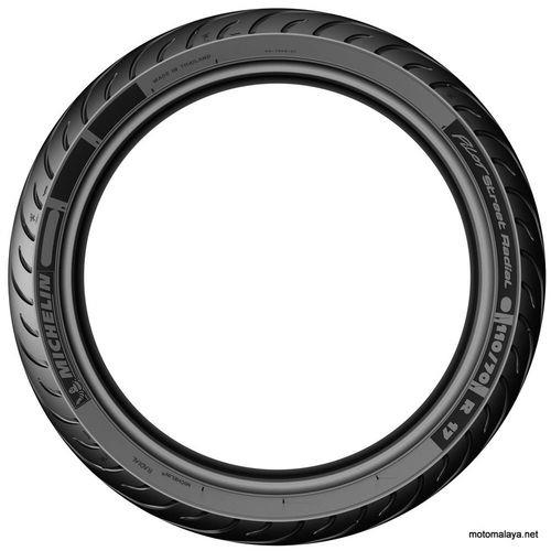 Pneu Traseiro Michelin 90-90-18 Pilot Street Yes/ Factor/ Dafra Speed 150