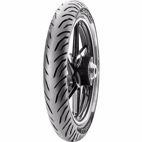 Pneu Traseiro Pirelli 100/90-18 Super City + Largo Titan Ybr