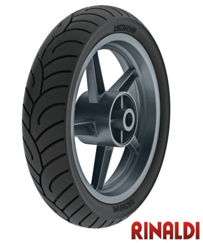 Pneu Traseiro Rinaldi 130-70-17 Hb37 Sem Camara - Honda Cbx 250 Twister / Yamaha Ys Fazer 250